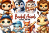 Baseball Aniamls Clipart Bundle