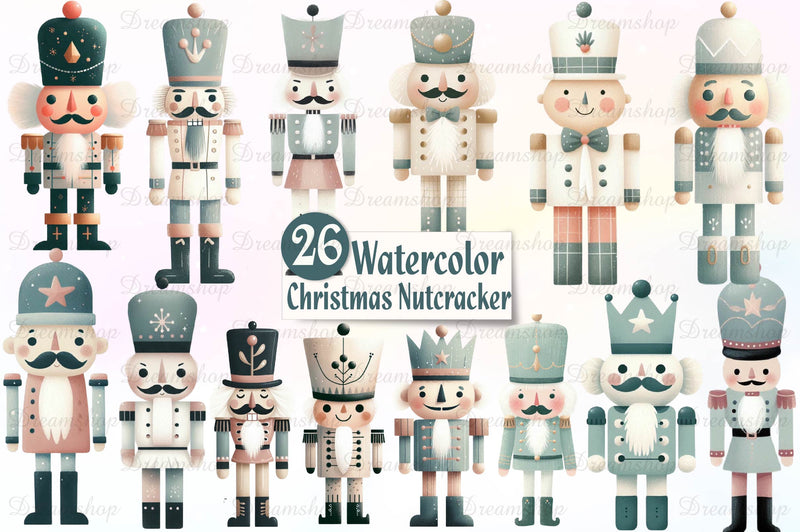 Christmas Nutcracker Clipart Bundle - CraftNest - Digital Crafting and Art