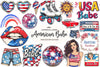 All American Babe Design Clipart Bundle