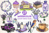 Lavender Spring Clipart Bundle