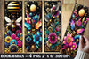 Bees And Flowers Bookmark