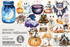 Serene Halloween Day Clipart Bundle
