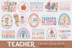 Teacher SVG Bundle 6 - CraftNest - Digital Crafting and Art