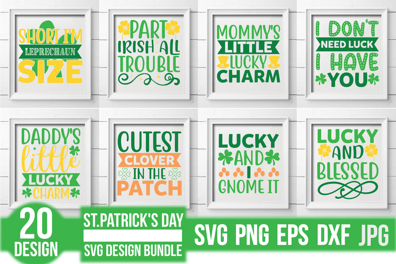 St Patrick's Day SVG Bundle 9 - CraftNest - Digital Crafting and Art