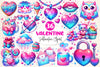 Cute Valentine Clipart Bundle 2