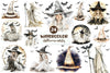 Halloween Witches Clipart Bundle