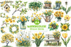 Blossom Spring Clipart Bundle