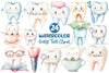 Dentist Tooth Clipart Bundle 4