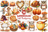 Fall And Thanksgiving Clipart Bundle