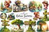 Summer Nature Walk Clipart Bundle