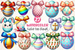 Easter Egg Easter Clipart Bundle 4 - CraftNest - Digital Crafting and Art