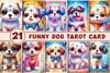Funny Dog Tarot Card Clipart Bundle