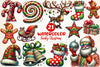 Funky Christmas Clipart Bundle 1