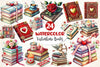 Valentines Books Clipart Bundle 2