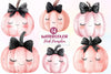 Pink Halloween Pumpkin Clipart Bundle 1