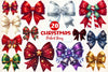 Velvet Bows Clipart Bundle