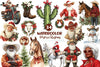Western Christmas Clipart Bundle 1