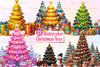 Christmas Tree Clipart Bundle