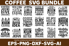 Coffee SVG Bundle 10 - CraftNest - Digital Crafting and Art