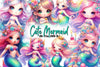 Mermaid Mermaids Clipart Bundle