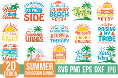 Summer SVG Bundle 6 - CraftNest - Digital Crafting and Art