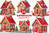 Gingerbread House Clipart Bundle