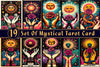 Set Of Mystical Tarot Card Design Clipart Bundle