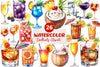 Cocktails Clipart Bundle