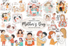 Happy Mother's Day Clipart Bundle