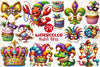 Mardi Gras Clipart Bundle 1