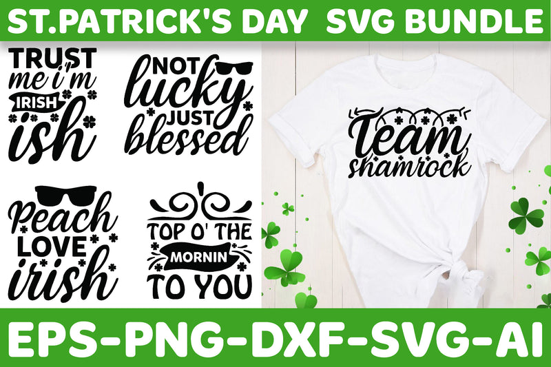 St Patrick's Day SVG Bundle 10 - CraftNest - Digital Crafting and Art