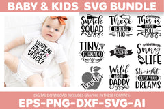 Kids & Baby SVG Bundle 1 - CraftNest - Digital Crafting and Art