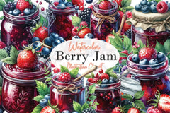 Berry Jam Clipart Bundle - CraftNest - Digital Crafting and Art