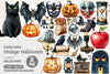 Vintage Halloween Clipart Bundle