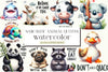 Sarcastic Animal Quotes Clipart Bundle