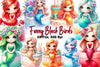 Mermaid Birthday Mermaids Clipart Bundle