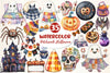 Patchwork Halloween Clipart Bundle 2