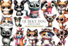 Quirky Dog Clipart Bundle