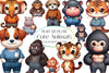 Cute Animals Clipart Bundle 2