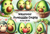 Avocuddle Couple Clipart Bundle