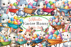 Happy Bunny Clipart Bundle
