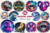 Celestial Zodiac Clipart Bundle 2