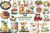 Spring Cooking Clipart Bundle