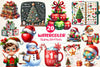 Christmas School Teacher Clipart Bundle
