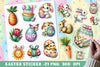 Easter Sticker Clipart Bundle