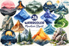 Mountain Clipart Bundle 3