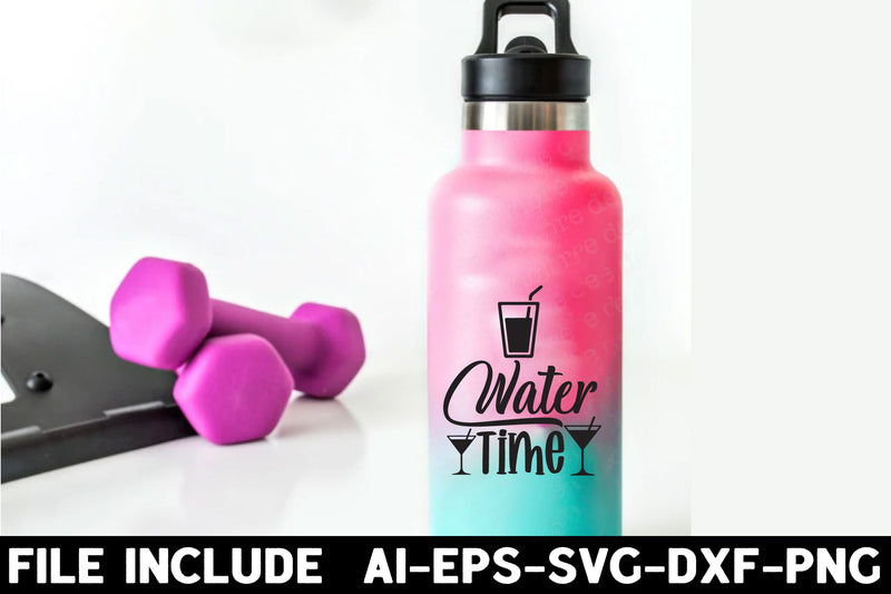 Water Tracker SVG Bundle - CraftNest - Digital Crafting and Art