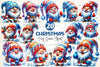 Christmas Icing Gnome Clipart Bundle