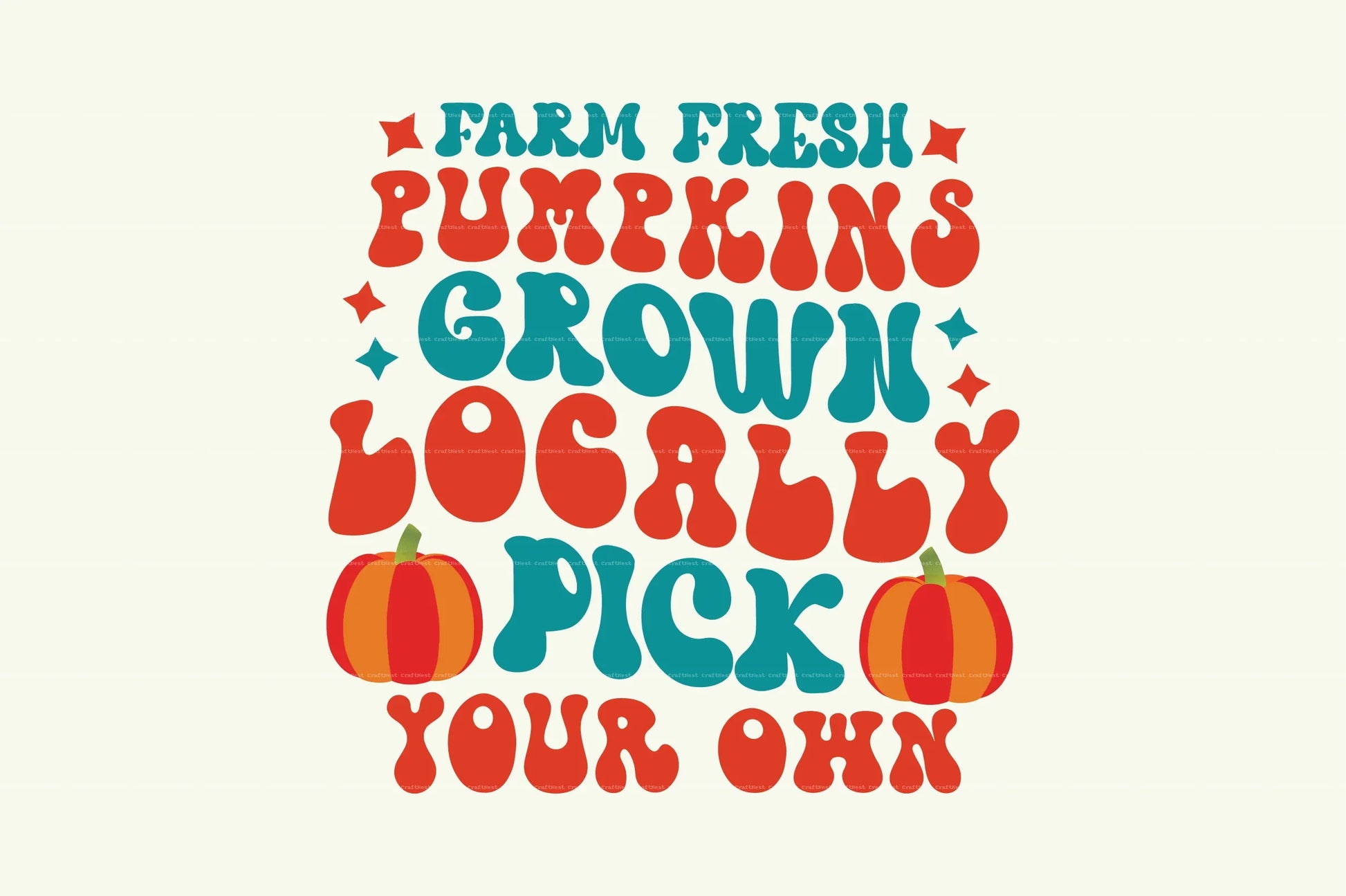 Retro Pumpkin SVG Bundle - CraftNest - Digital Crafting and Art