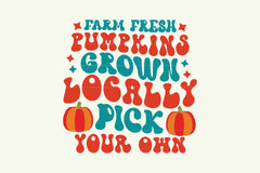 Retro Pumpkin SVG Bundle - CraftNest - Digital Crafting and Art